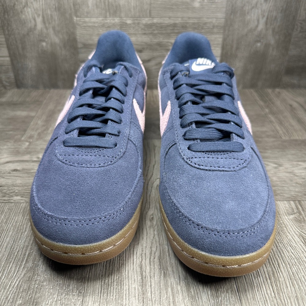 Nike Field General Sneakers Womens 7.5 Navy Pink Suede Gum Sole NEW IF1743-401 - Picture 4 of 8